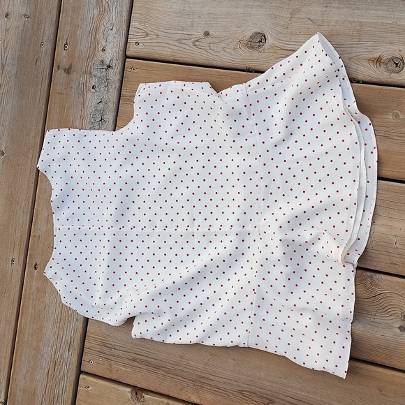 (12P) Talbots Petites Polka Dot Pelpum Business Casual Occasion Urban Design - Picture 7 of 7